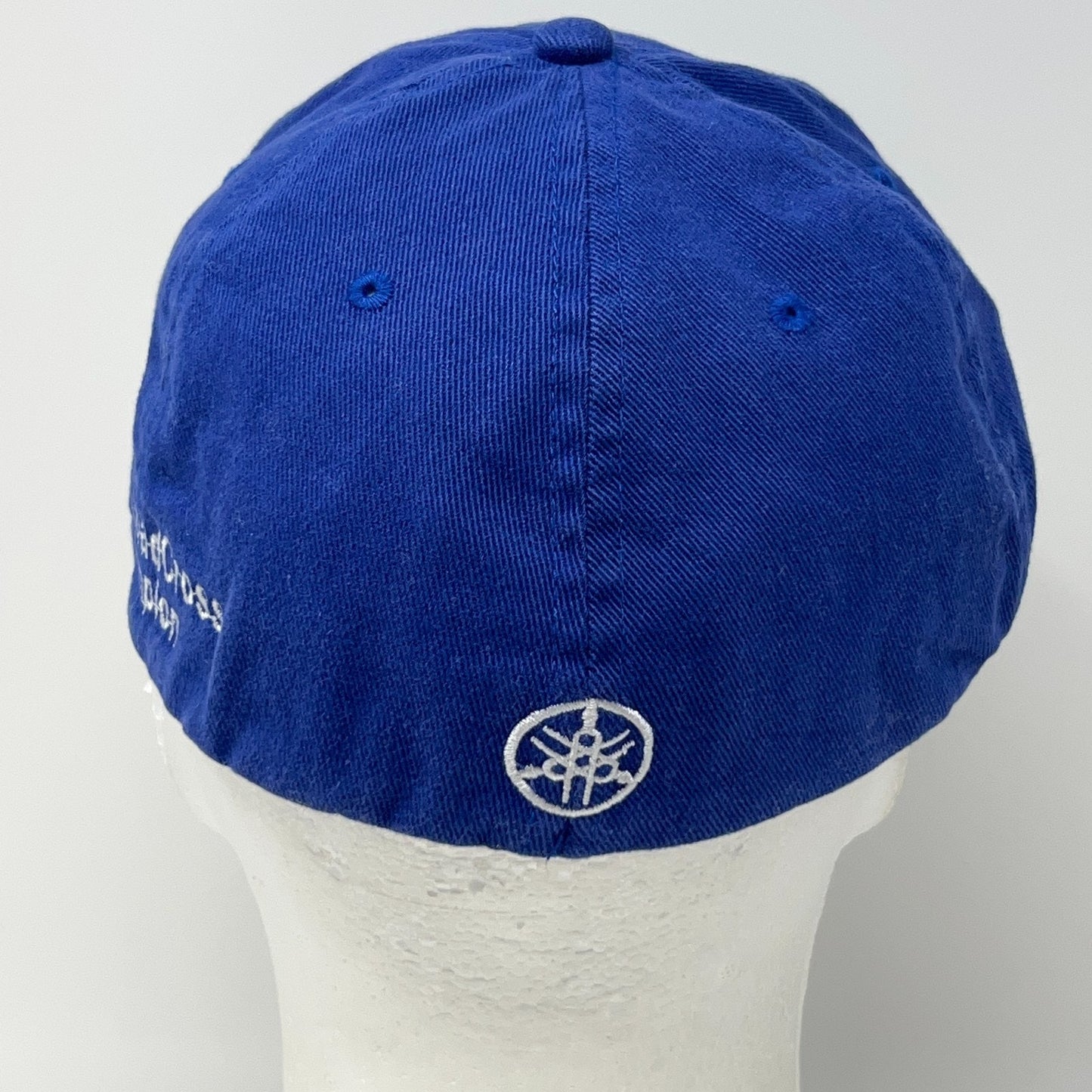 Yamaha Racing 2009 QuadCross Champion Hat Baseball Cap Blue Flex Fitted S-M
