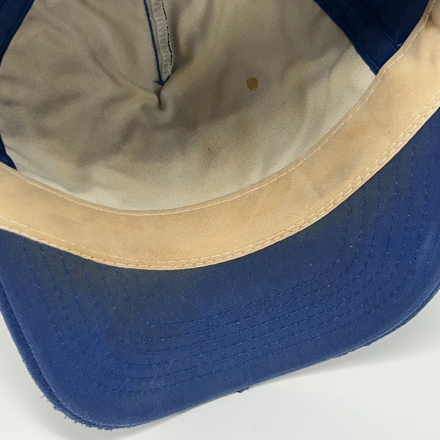 Vintage 90s Street Heart Auto and Diesel Hat Baseball Cap 5 Panel Snapback Blue