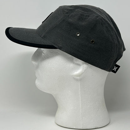 Hurley Stay Stoked Camp Hat Baseball Cap Surfer Surfing Strapback Gray 5 Panel - Neon Vintage