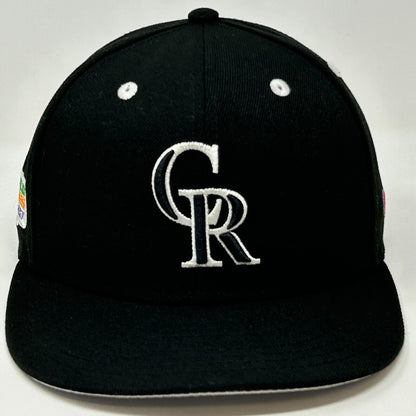 Colorado Rockies Hat Black World Series New Era 59Fifty MLB Baseball Cap 7 1/4