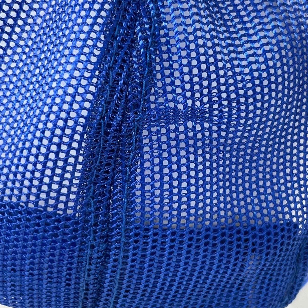 Vintage 80s RYBS Trucker Hat Baseball Cap Foam Front 5 Panel Mesh Snapback Blue