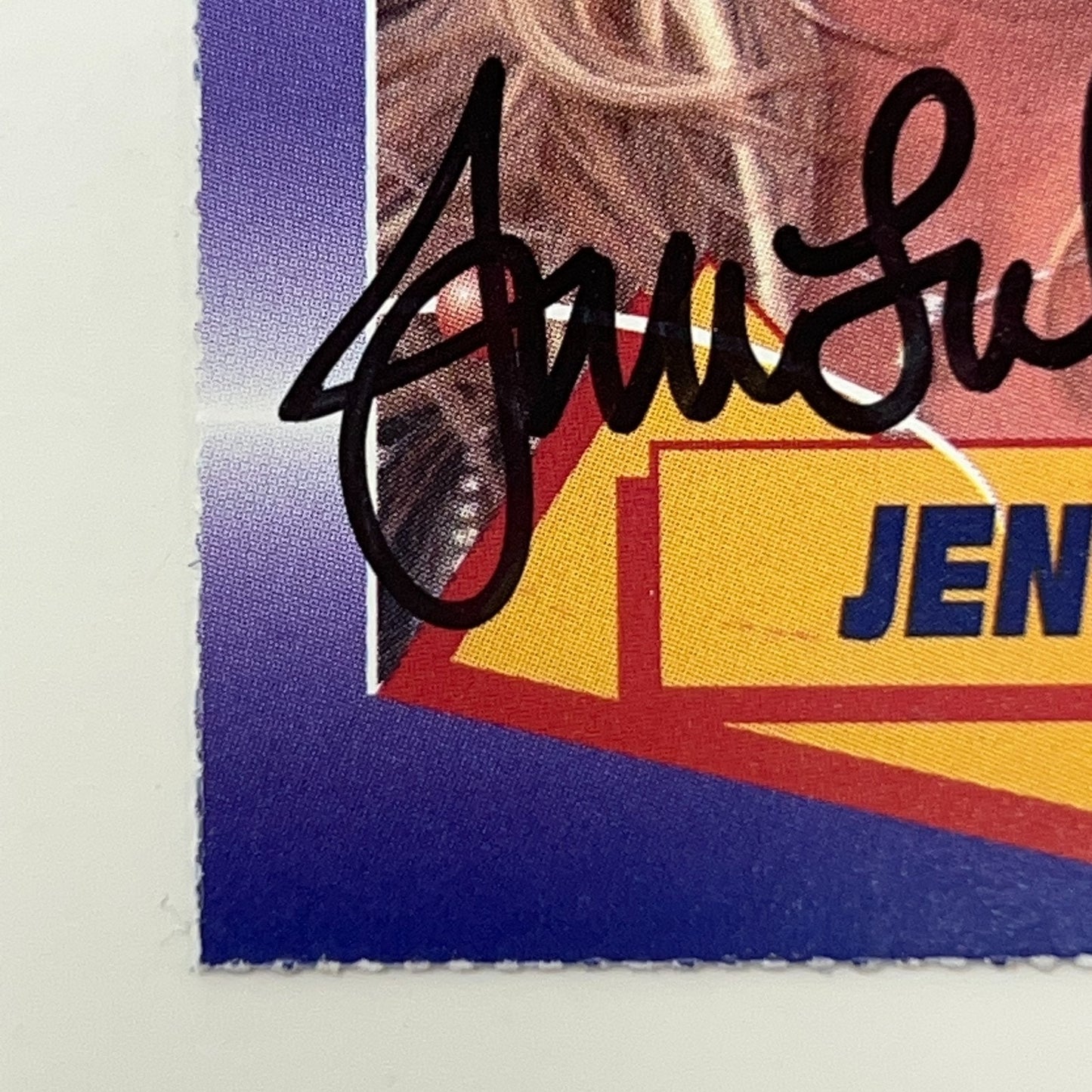 Jennie Finch Autographed Trading Card 2003 Rookie Review Signed Authenticated