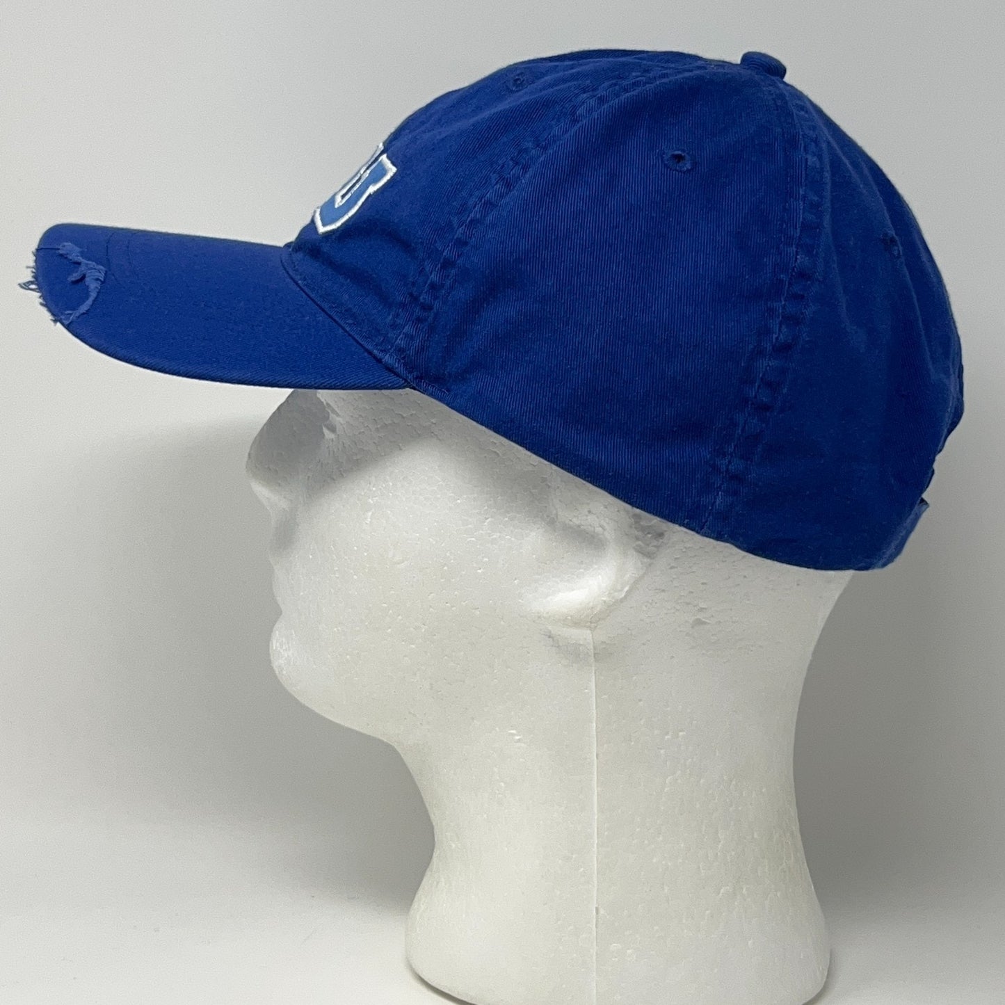 Monsters University MU Hat Baseball Cap Disney Parks Monsters Inc Strapback Blue