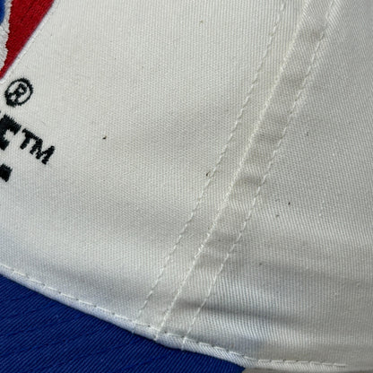 Vintage 90s MLB What A Game Youth Hat Baseball Cap Logo Kids Boys Snapback White