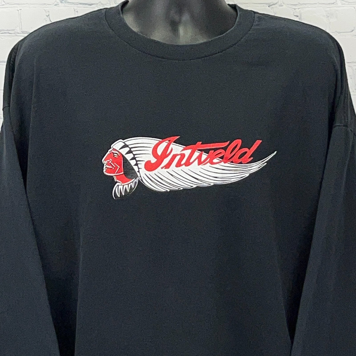 James Intveld Long Sleeve T Shirt 3XL XXXL Black Rockabilly Country Band Tee