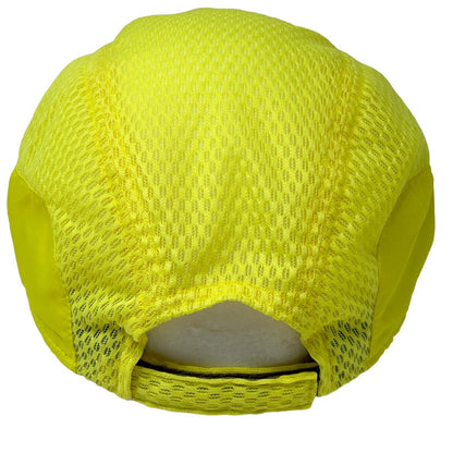 Augusta Lightweight Running Hat Yellow Runners Triathlon Marathon Baseball Cap