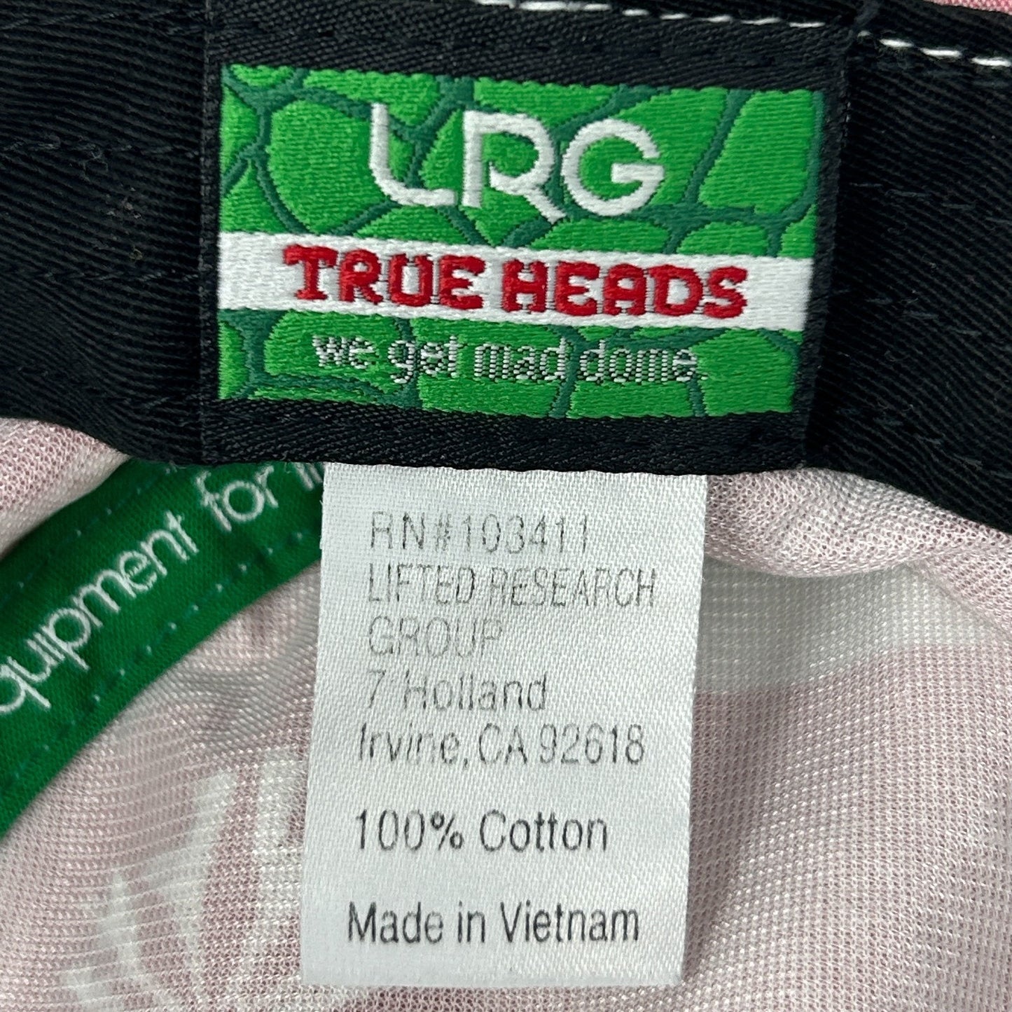 LRG Lifted Research Group Marijuana Boonie Hat Red Bucket Pot Weed Cannabis