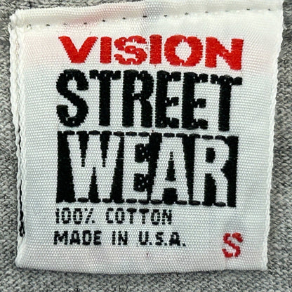 Vintage Vision Street Wear Mark Gonzales T Shirt Mens Small Skater 80s USA Gray