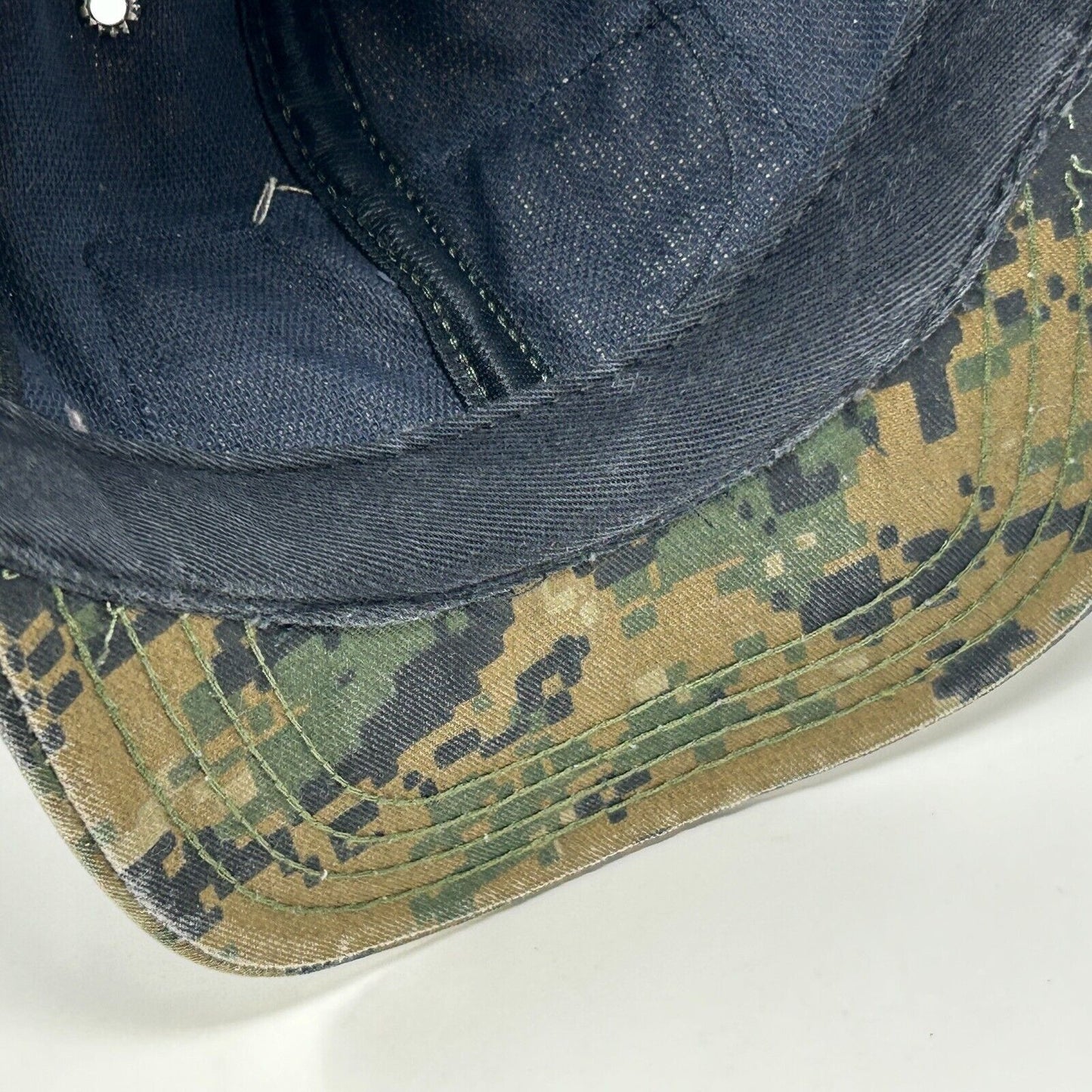 复古 GI Joe Camo 青年棒球帽 绿色数码迷彩 Snapback