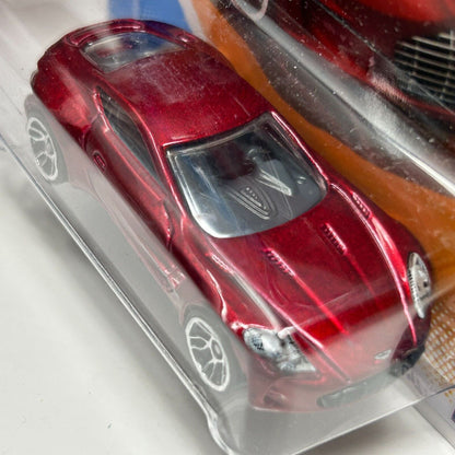 Aston Martin One-77 Hot Wheels Collectible Diecast Car Red Short Card 2012 New