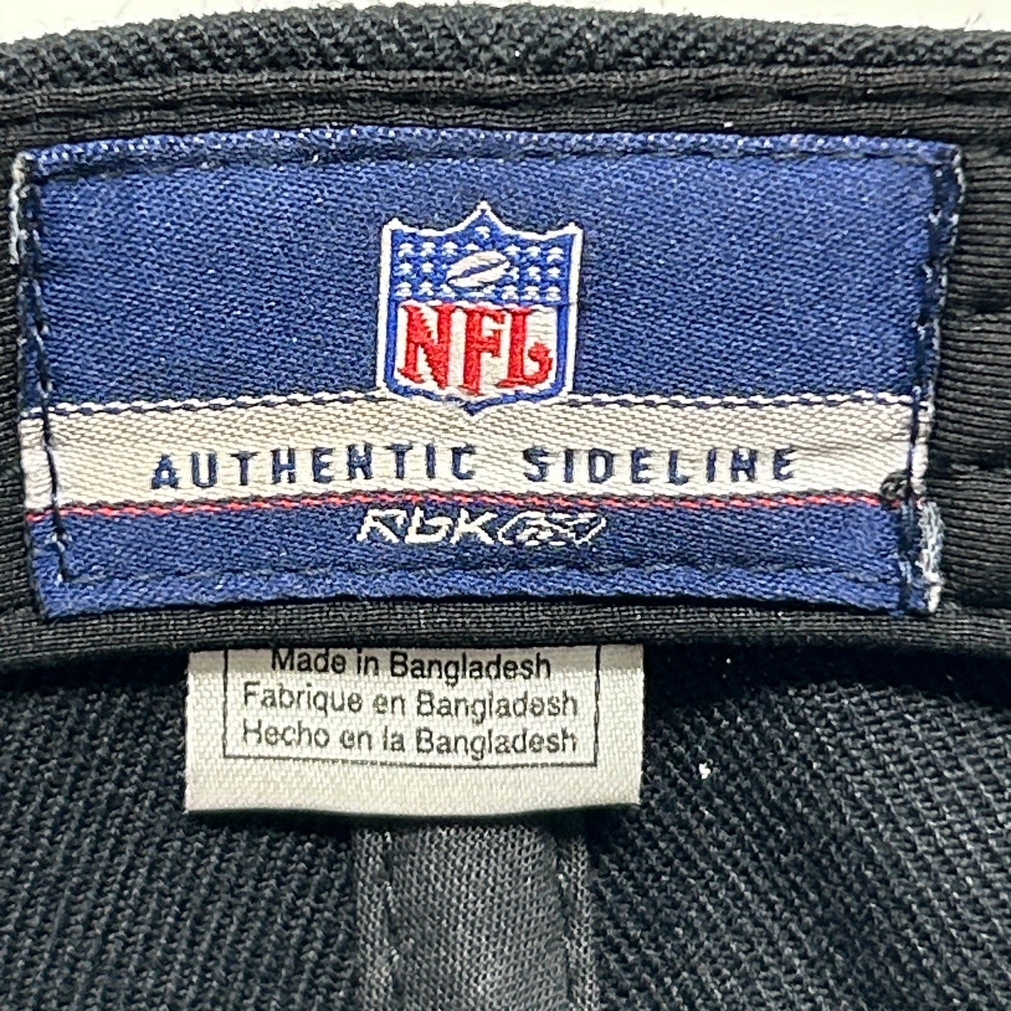 Atlanta Falcons Hat Cap Football NFL Reebok Strapback 6 Panel Wool Blend Black