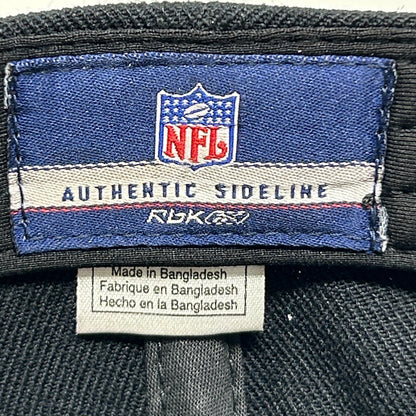 Atlanta Falcons Hat Cap Football NFL Reebok Strapback 6 Panel Wool Blend Black