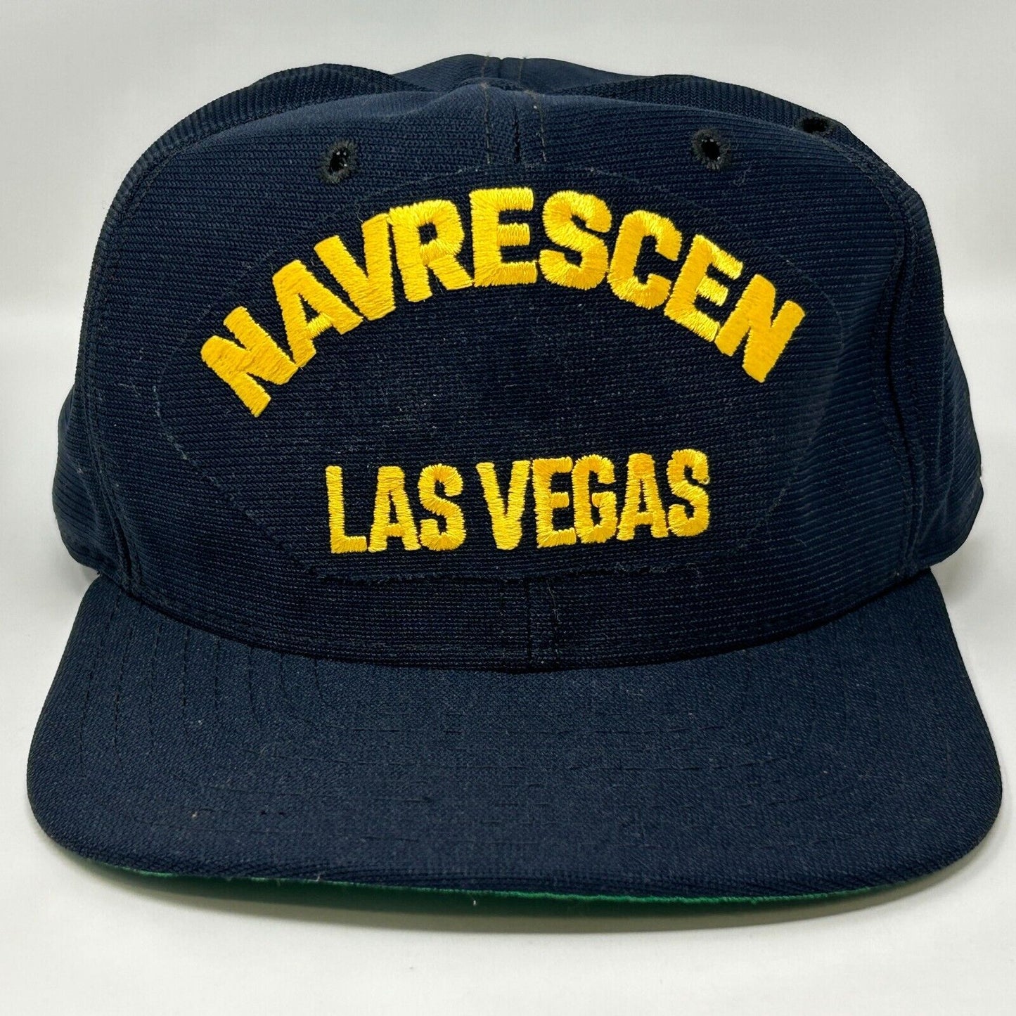 NAVRESCEN Las Vegas Naval Reserve Center Snapback Hat Vintage Navy New Era Cap