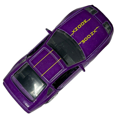 Nissan Custom Z 300ZX Hot Wheels Diecast Car Purple Toy Vehicle Vintage 90s