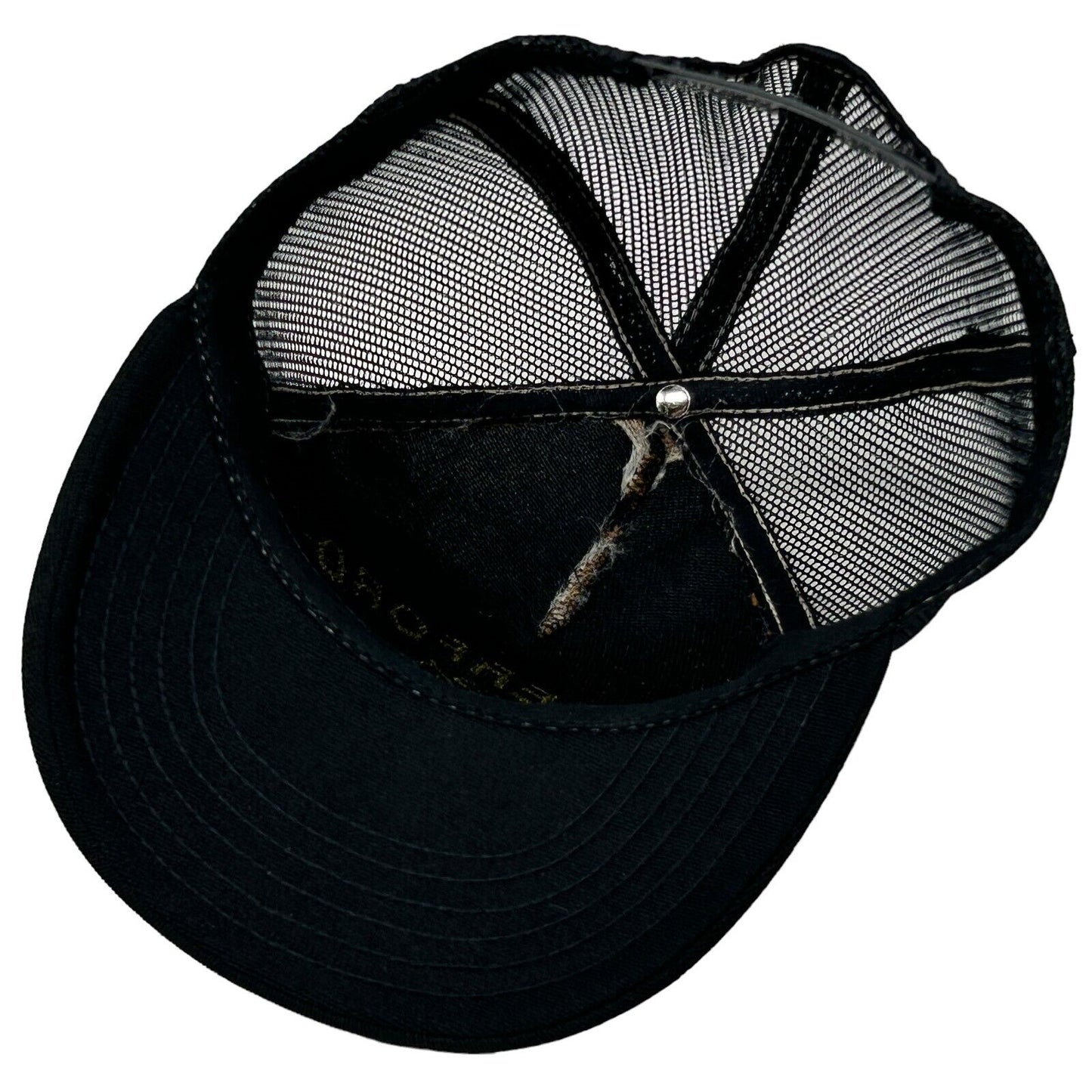 Waterford 3 Nuclear Power Plant Vintage 80s Trucker Hat Black Mesh Baseball Cap