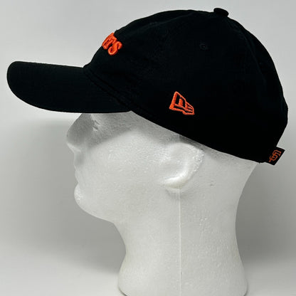 San Francisco Giants Womens Dad Hat Baseball Cap New Era Strapback 6 Panel Black