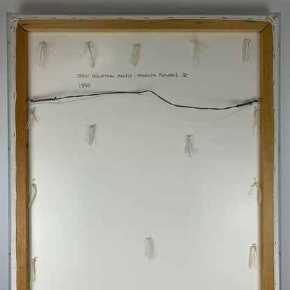 Gisela Magdalena Moyer Mixed Media Art Assemblage 1990 Under Plexiglass Painting