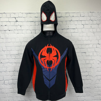 Spider-Man Across The Spider-Verse Hoodie Youth XL X-Large Black Mad Engine Kids