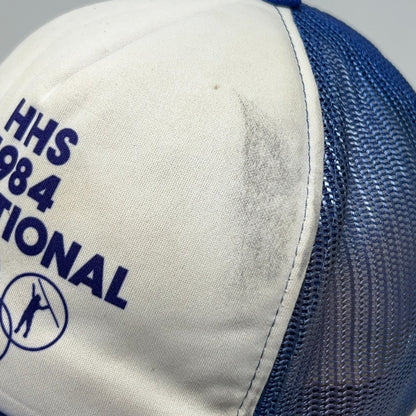 Vintage 1984 HHS Invitational St Louis 1904 Olympics Trucker Baseball Hat Cap