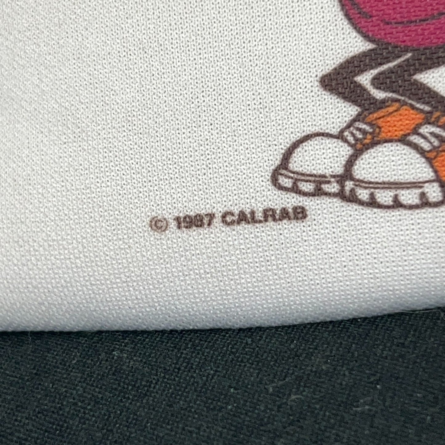 Vintage 80s The California Raisins Trucker Hat Baseball Cap 3 Stripe Black 1987