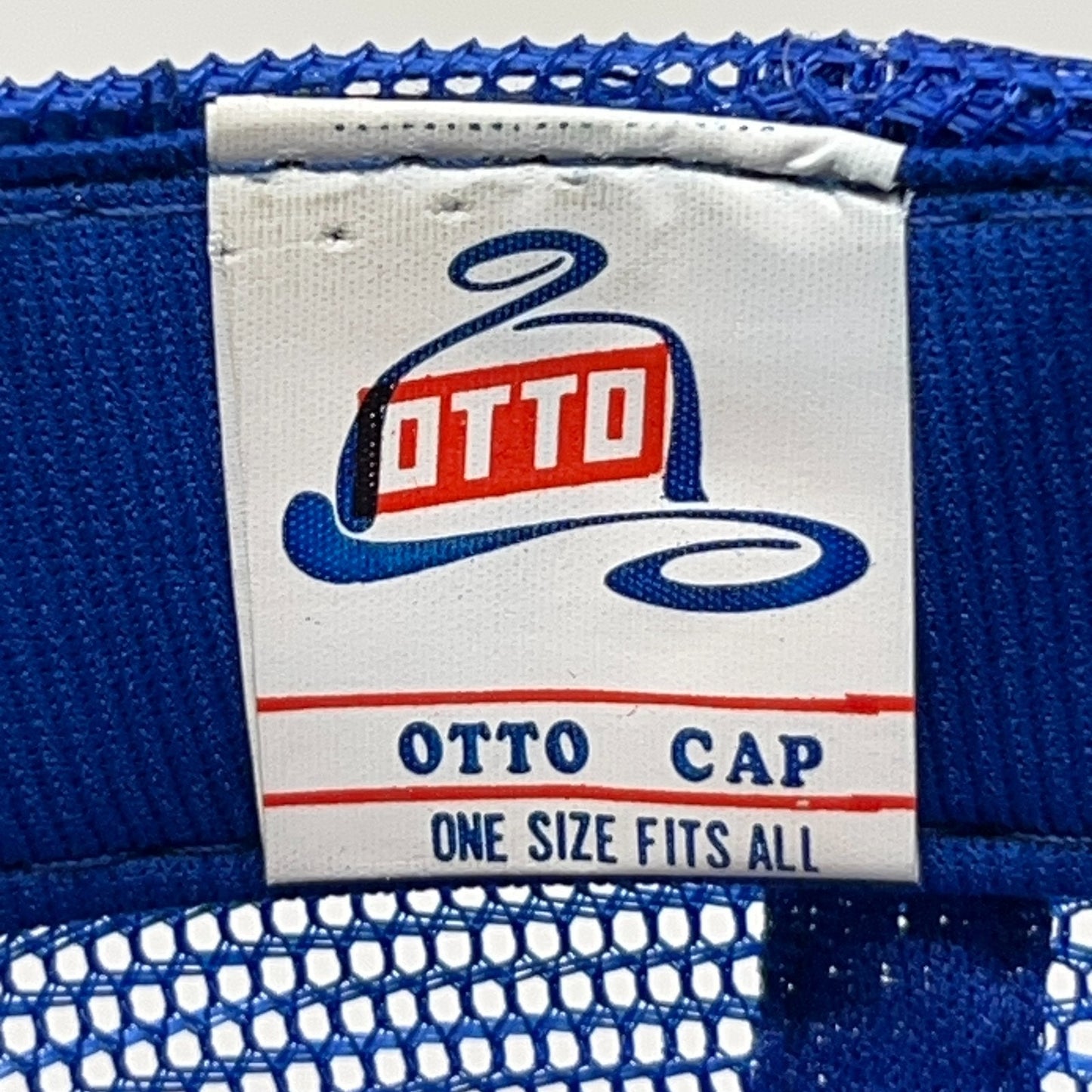 Vintage 90s Petaluma Athletic Club Trucker Hat Baseball Cap Gym Snapback Blue