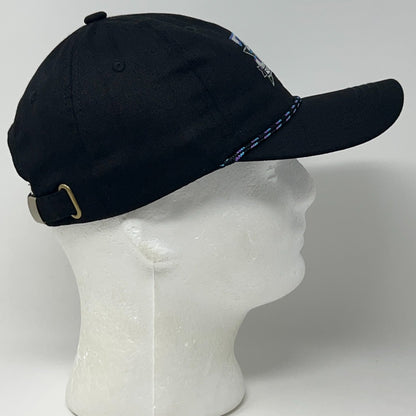 Las Vegas Aces WNBA 30 Seasons Dad Hat Black Rope Cord Strapback Baseball Cap