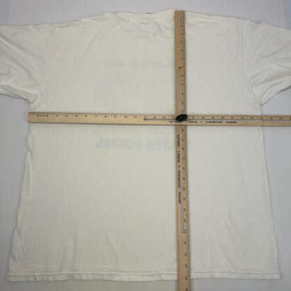 Vintage Y2Ks 2002 Colton High School T Shirt California HS White Mens XL X-Large