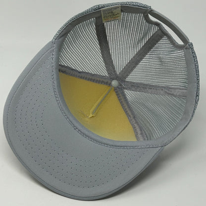 Vintage 80s Winnipeg Canada Trucker Hat Baseball Cap Canadian Gray Mesh Snapback