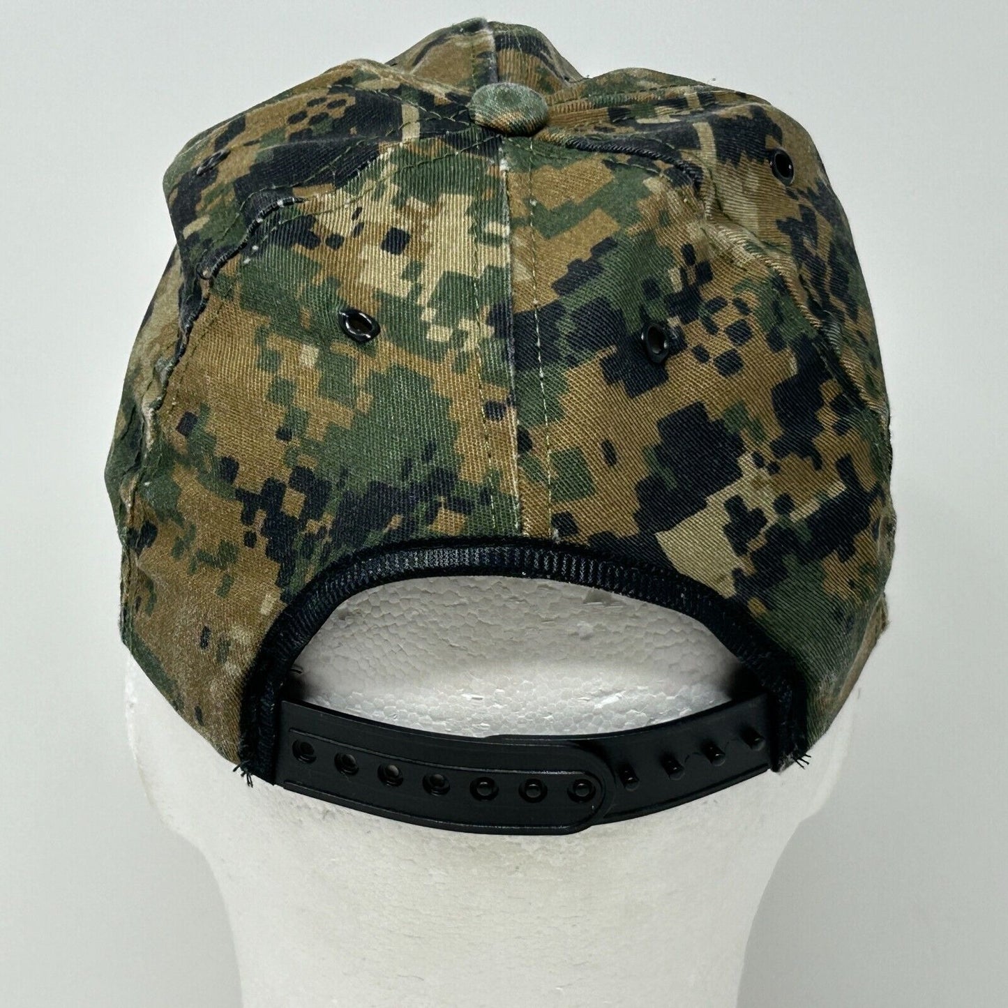 Gorra de béisbol juvenil vintage GI Joe Camo con estampado digital verde y cierre tipo snapback