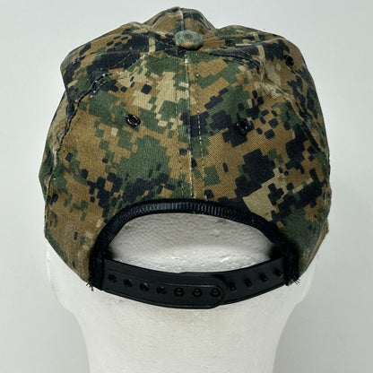 复古 GI Joe Camo 青年棒球帽 绿色数码迷彩 Snapback