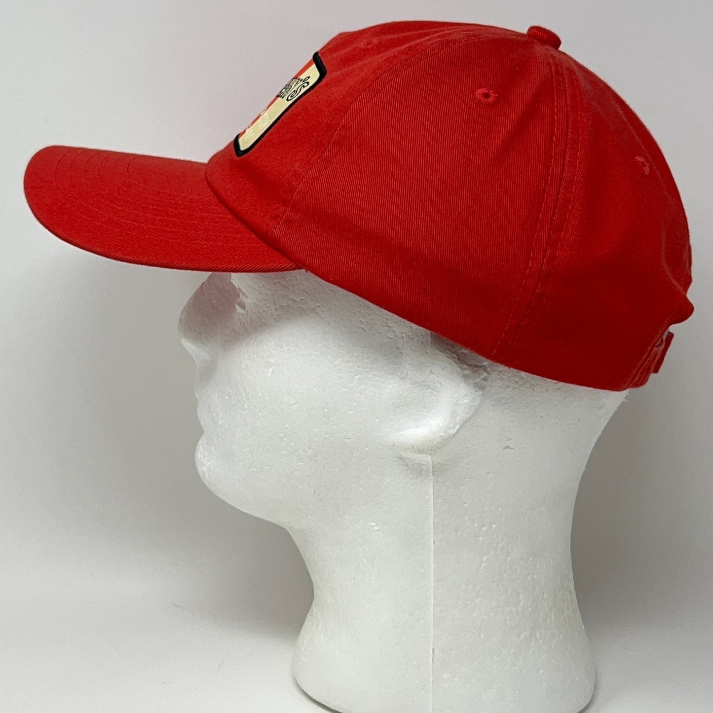 JG Goldmans Custom Poles Dad Hat Baseball Cap Fishing Colorado Strapback Orange