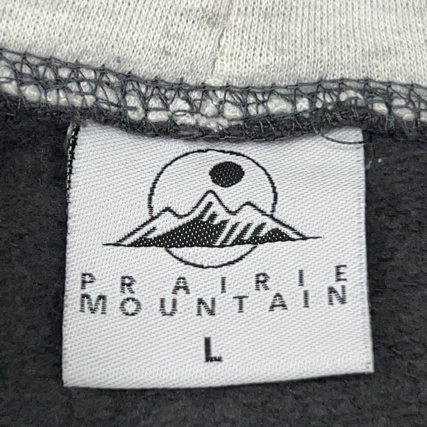 Juneau Alaska Hoodie L Large Gray Hooded Sweatshirt Travel Tourist Tourism