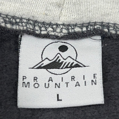 Juneau Alaska Hoodie L Large Gray Hooded Sweatshirt Travel Tourist Tourism