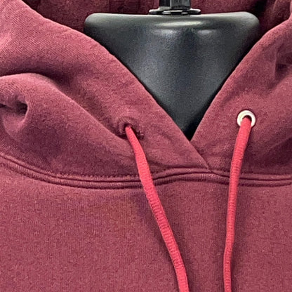 Vintage 90s Missouri Military Academy Hoodie Hooded Sweatshirt USA Red L Large