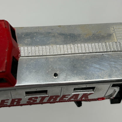 Silver Streak Caboose HO Gauge Scale Model Train Railway Railroad Tyco