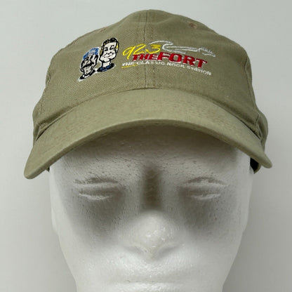 The Bob & Tom Show Dad Hat Baseball Cap Fort Wayne Radio Station Strapback Beige