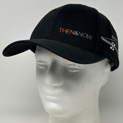 Boeing Syncom 702 Satellites Hat Baseball Cap Space Then and Now Strapback Black