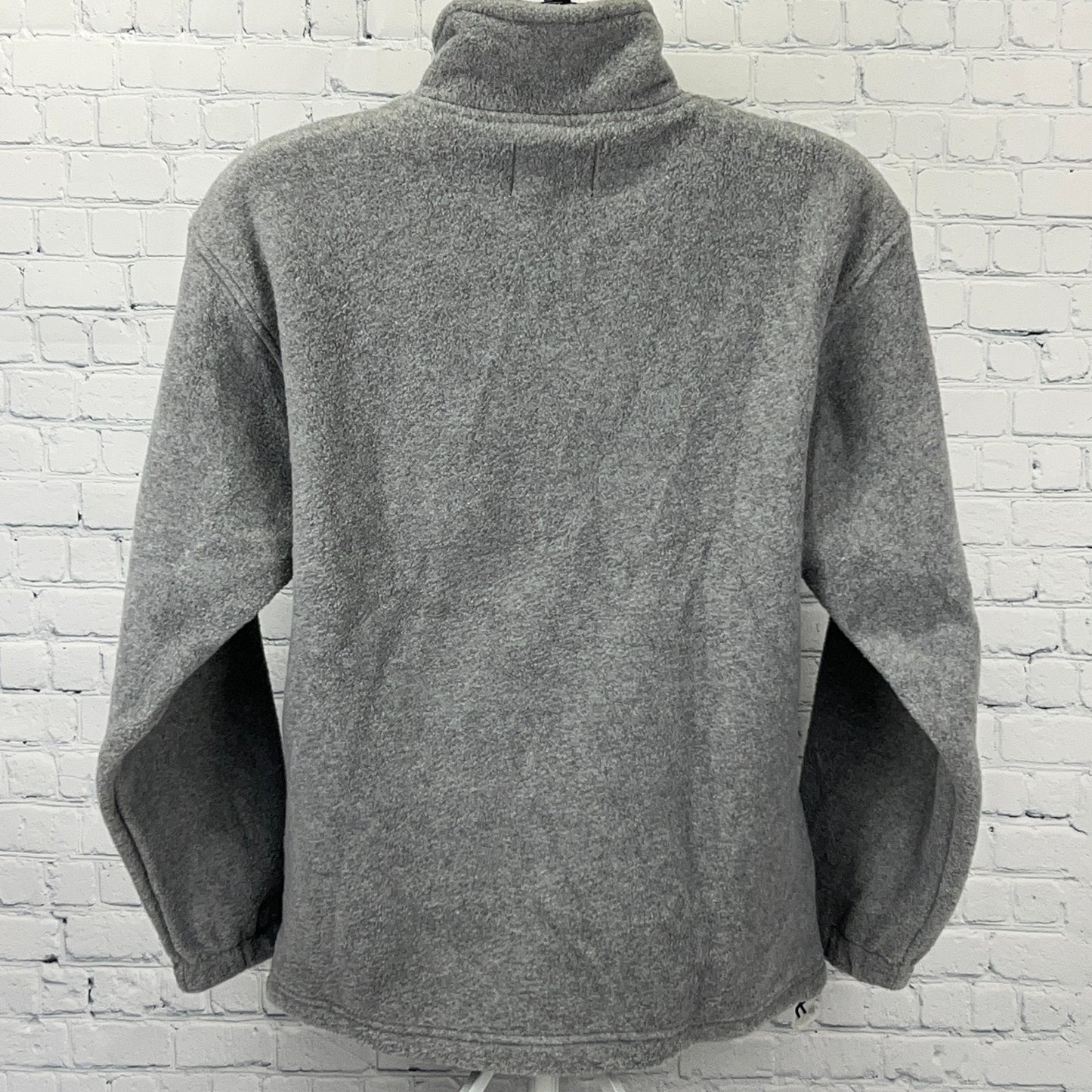 Cannery Casino Hotel Las Vegas 1/4 Zip Fleece Jacket M Medium Gray Pockets