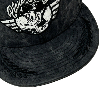 Disney Mickey Mouse Plane Crazy Baseball Hat Cap Snapback Black New Era 9Fifty