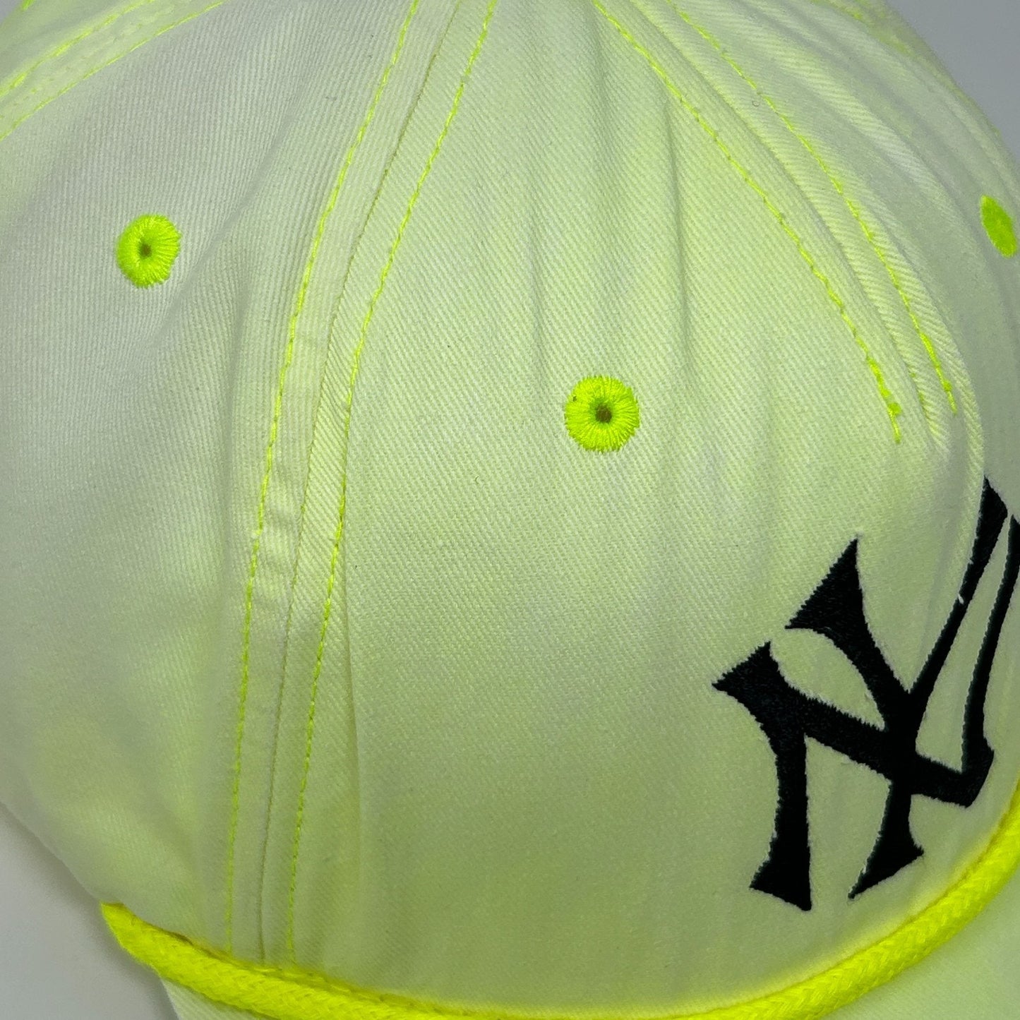 New York NY Yankees Hat Baseball Cap MLB American Needle Snapback Neon Yellow