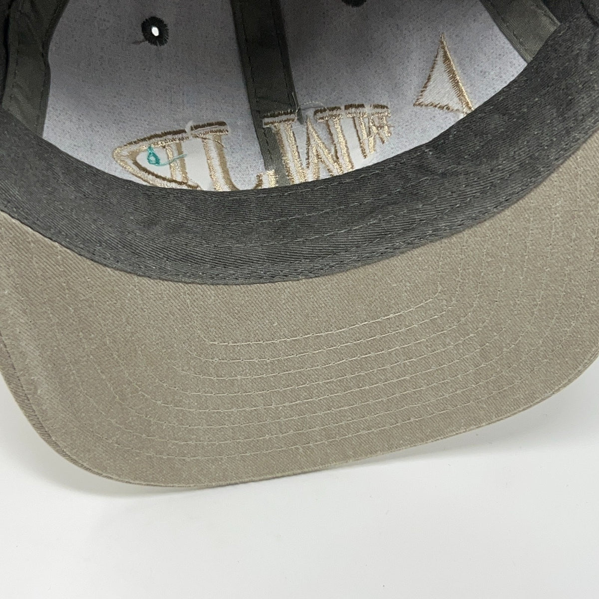 Vintage 90s WWJD Fish Hat Baseball Cap What Would Jesus Do Christ Strapback Gray