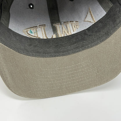 Vintage 90s WWJD Fish Hat Baseball Cap What Would Jesus Do Christ Strapback Gray