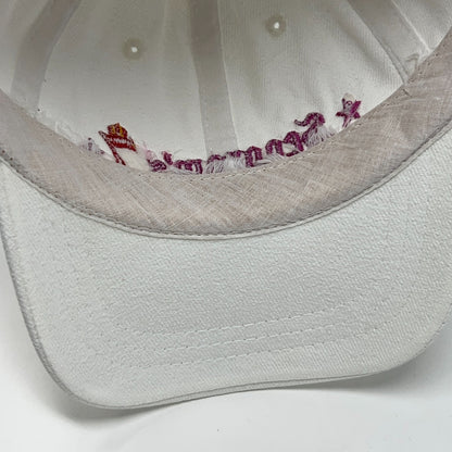 Vintage 90s Seagrams 7 Dad Hat Baseball Cap Americas Spirit Strapback White