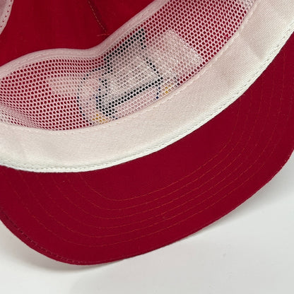 Vintage Missouri The Show Me State Hat Cap Red 80s Snapback 5 Panel Made In USA