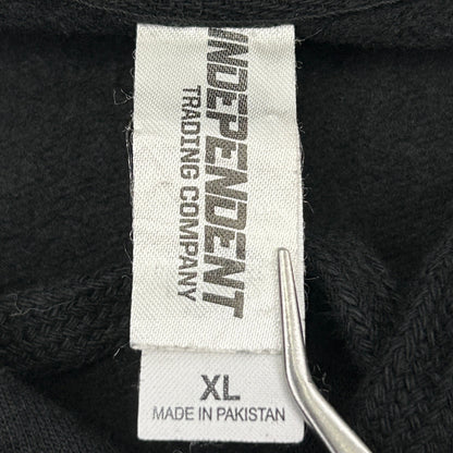 BMC Motorcycle Co Hoodie Hooded Sweatshirt Biker Black Mens XL X-Large