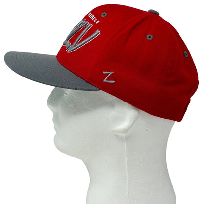 UNLV Rebels The Z Hat University Las Vegas Red Zephyr Snapback Baseball Cap