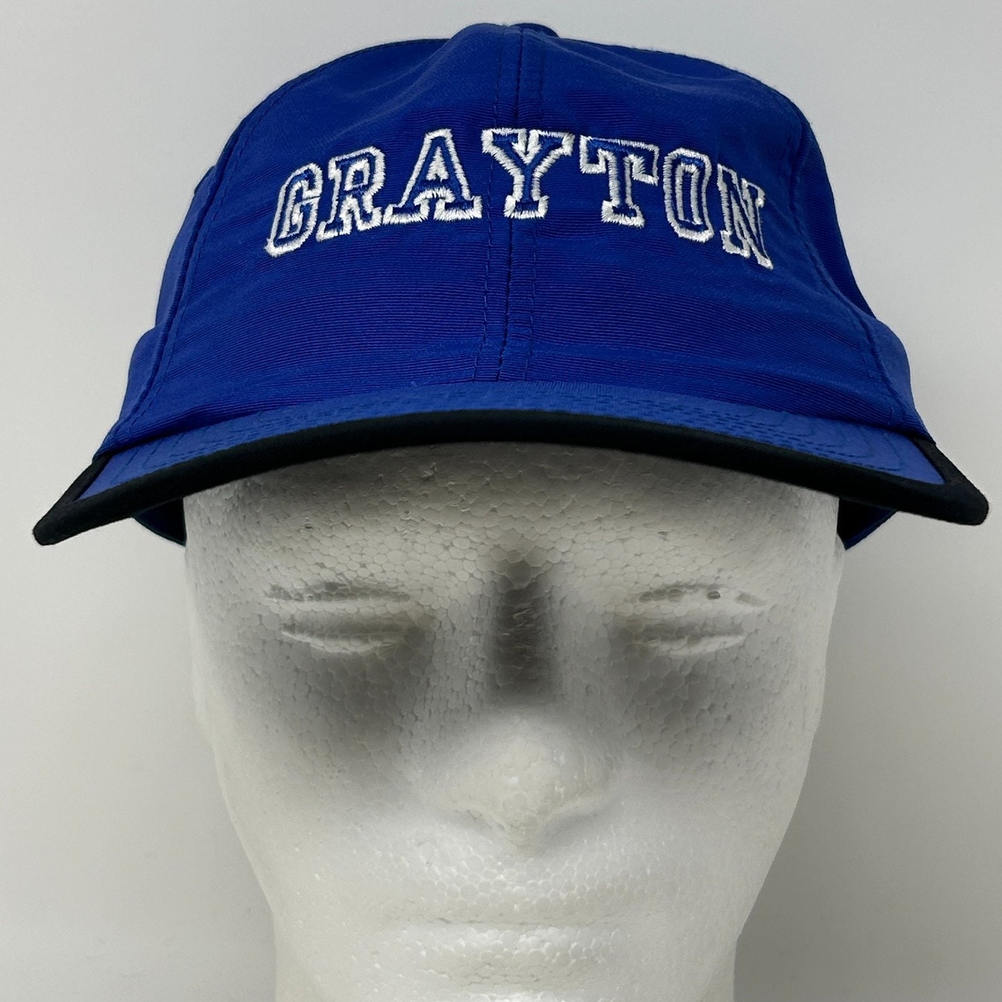 Grayton Dad Hat Cap Blue Unstructured Strapback 6 Panel Ouray Sportswear