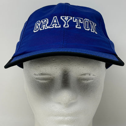 Grayton Dad Hat Cap Blue Unstructured Strapback 6 Panel Ouray Sportswear