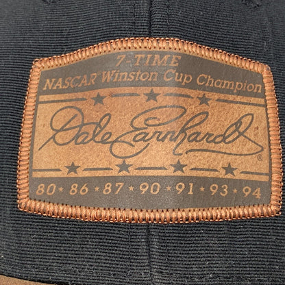 Dale Earnhardt 肩带帽 NASCAR 赛车运动皮革帽檐 Chase 棒球帽