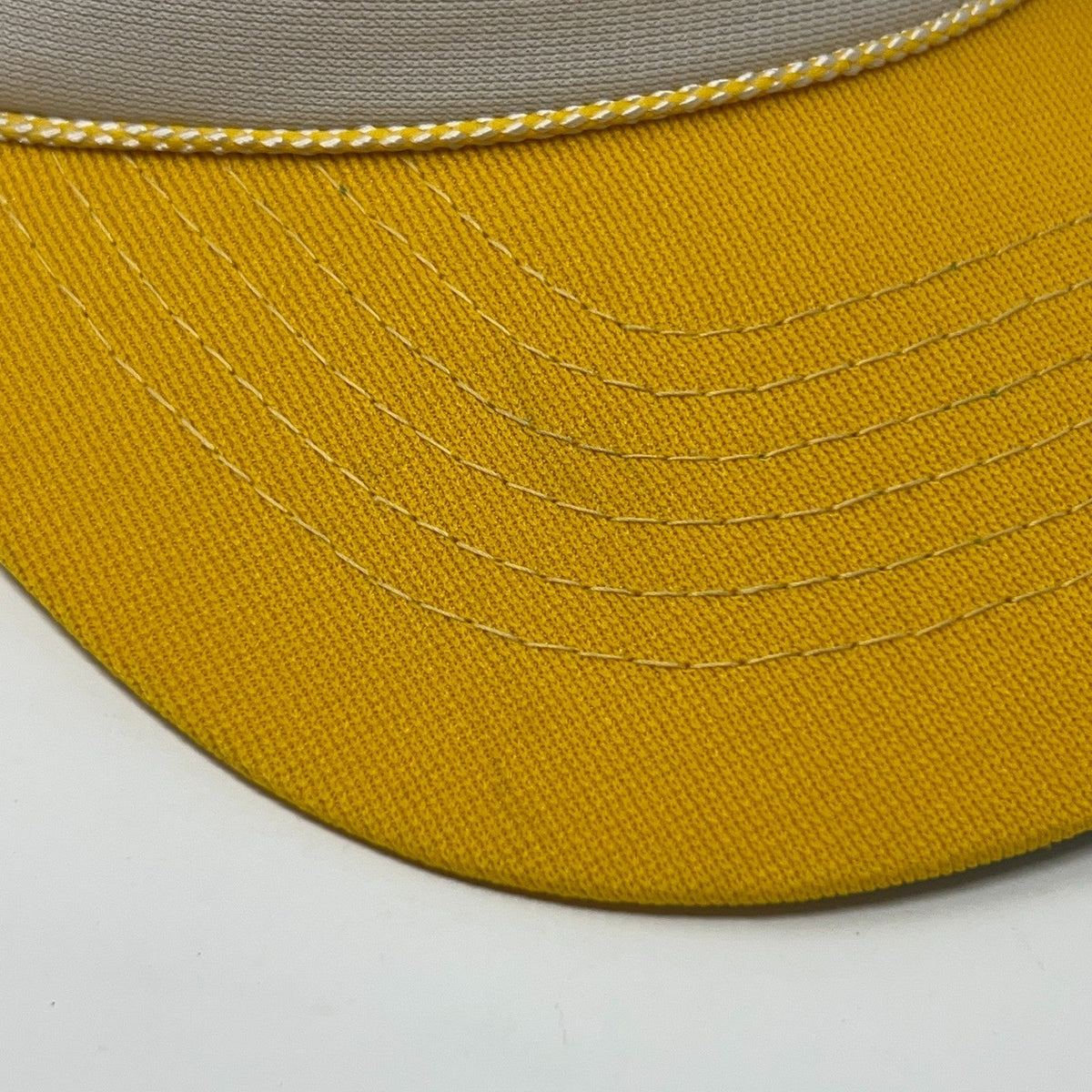 Vintage 80s Georgia Tech Yellow Jackets Rope Trucker Snapback Baseball Hat Cap